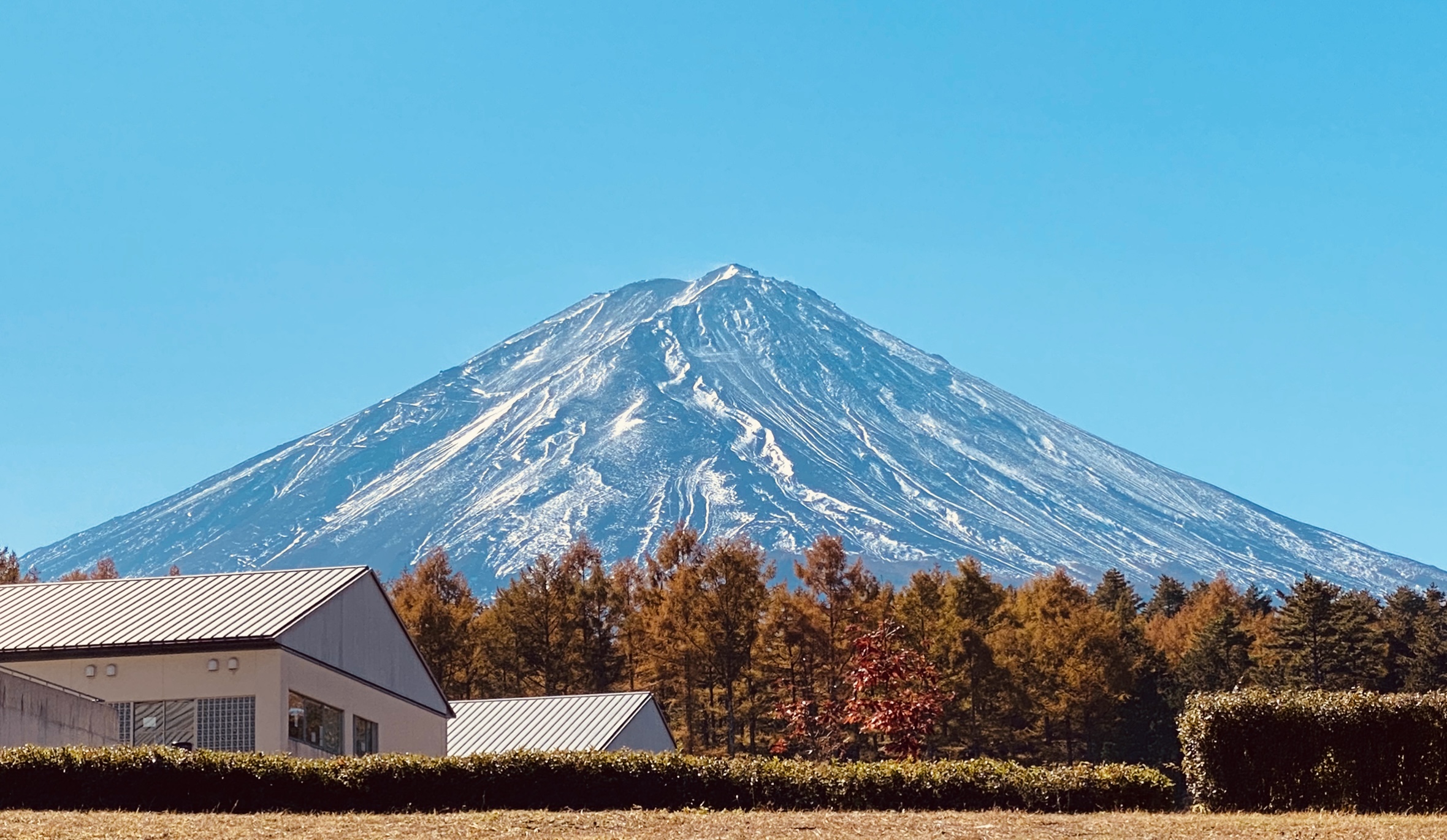筆者が撮影した富士山の写真